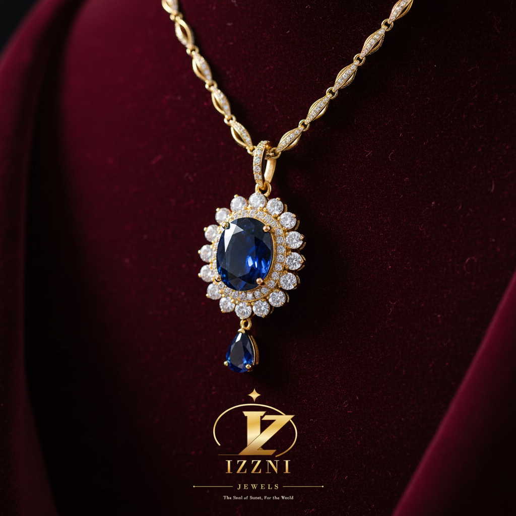Sapphire Pendant